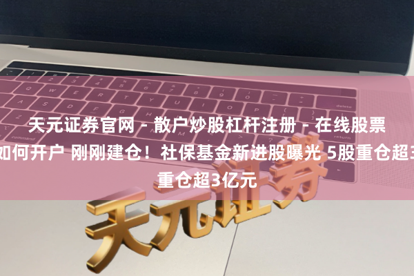 天元证券官网 - 散户炒股杠杆注册 - 在线股票配资如何开户 刚刚建仓!社保基金新进股曝光 5股重仓超3亿元