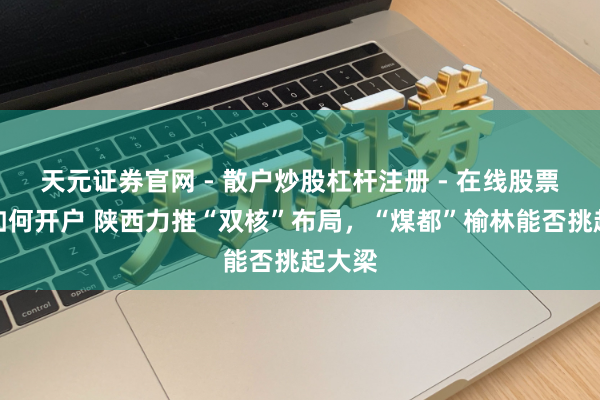 天元证券官网 - 散户炒股杠杆注册 - 在线股票配资如何开户 陕西力推“双核”布局，“煤都”榆林能否挑起大梁